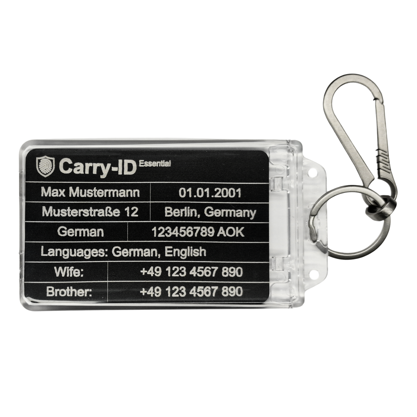 Carry-ID Essential Set