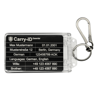 Carry-ID Essential Set